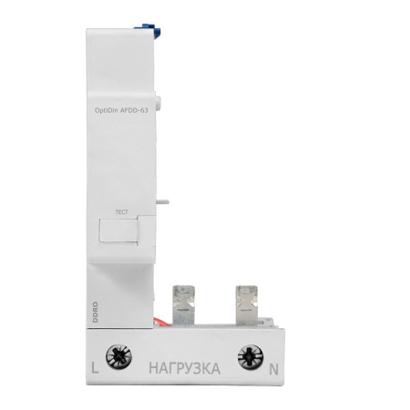 Устройство защиты от дугового пробоя (УЗДП) OptiDin AFDD-63-УХЛ3 КЭАЗ 339146
