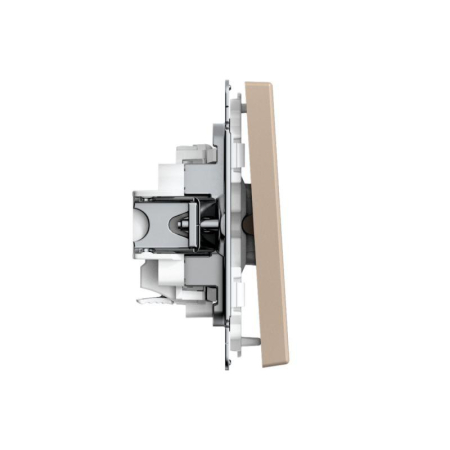 Выключатель 1-кл. ArtGallery 10AX быстрозажим. клем. механизм песочн. SE GAL001211S