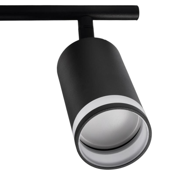 Светильник PCL-0204 4xGU10 IP20 230В BL настен./потолочн. декор. под лампу JazzWay 5066502