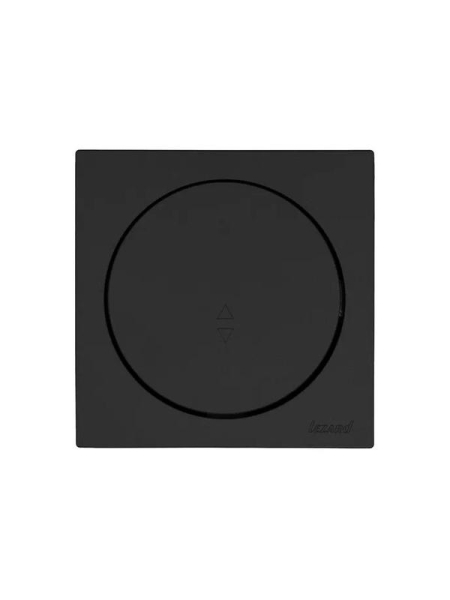 Выключатель проходной 1-кл. СП OSEN 10А IP20 механизм черн. бархат LEZARD 743-4288-105