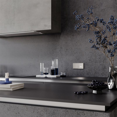 Выключатель 1-кл. СП S70 10А механизм кашемир Voltum VLS010103