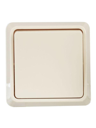 Выключатель 1-кл. ОП Октава 10А IP20 ВС20-1-0-ОКм крем. GENERICA EVO10-K33-10-DC