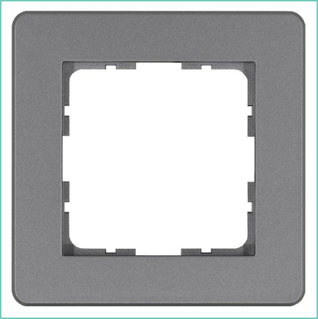 Рамка 1-м G-Flex алюм. Jasmart G1101S