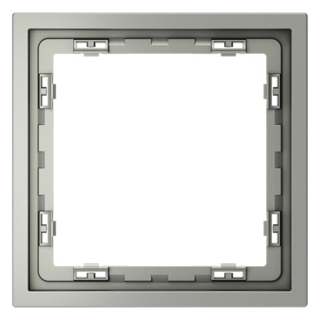 Рамка 1-м S70 пластик. сталь Voltum VLS100105