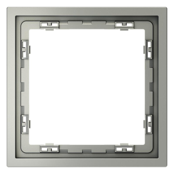 Рамка 1-м S70 пластик. сталь Voltum VLS100105