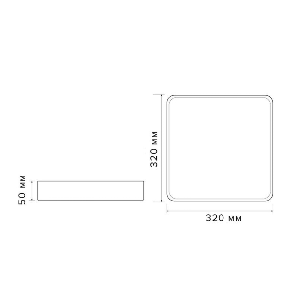 Светильник светодиодный декоративный PPB Scandic-S 24Вт 4000К IP20 настенно-потолочный бытовой WH/W JazzWay 5037298