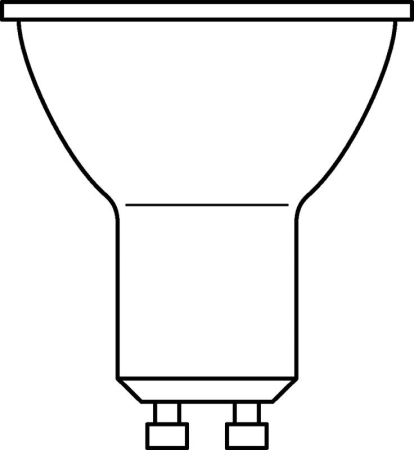 Лампа светодиодная LED Value LVPAR1650 6SW/830 6Вт GU10 230В 10х1 RU OSRAM 4058075581449