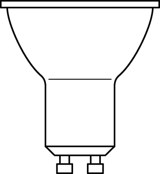 Лампа светодиодная LED Value LVPAR1650 6SW/830 6Вт GU10 230В 10х1 RU OSRAM 4058075581449