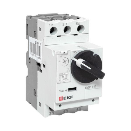 Выключатель автоматический для защиты двигателя GV2P 6.3-10А EKF gv2pm-10