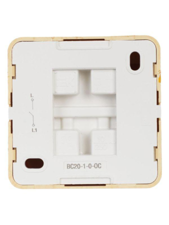 Выключатель 1-кл. ОП Октава 10А IP20 ВС20-1-0-ОС сосна GENERICA EVO10-K03-10-DC