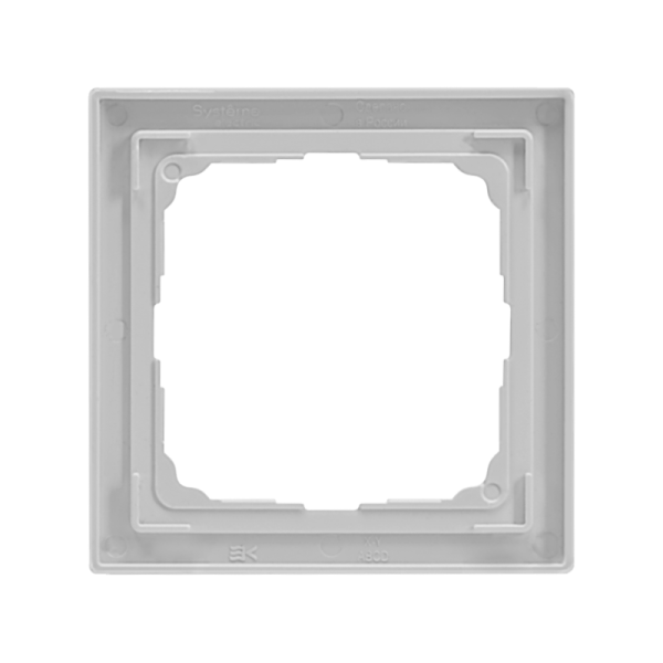 Рамка 1-м ArtGallery Pure матов. органич. стекло бел. SE GAL330101