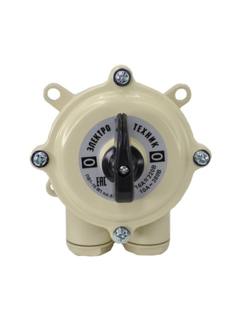 Выключатель пакетный ПВ1-16А М1 16А IP56 корпус пластик. Электротехник ET002562