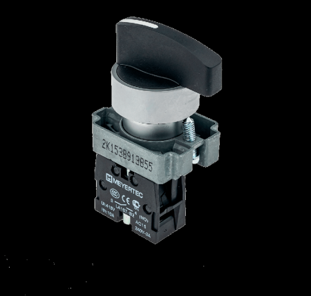 Переключатель длинная ручка черн. 2 полож. 1NO фикс. мет. MTB2-BJZ112 ОВЕН 58189