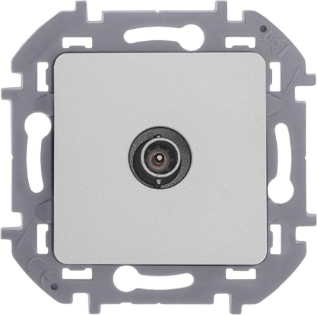 Розетка телевизионная оконечная TV Inspiria 10дБ 5-862мГц механизм алюм. IEK 673872