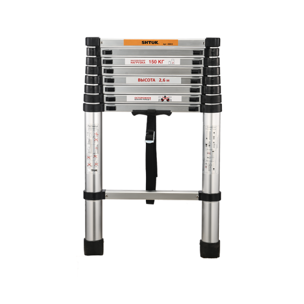 Лестница телескопическая 2.6м (20012) SHTOK 376551