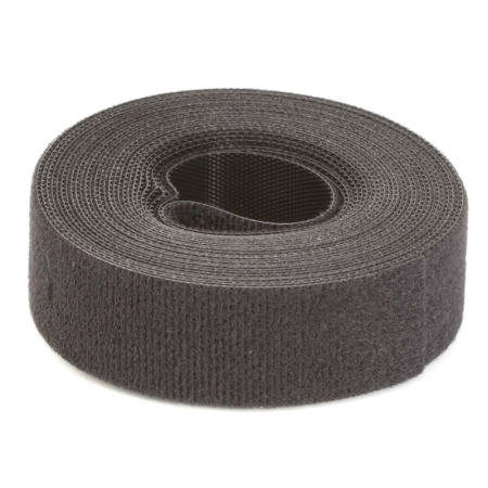 Лента-липучка 16х5000мм черн. (рулон) DKC 285X16BL