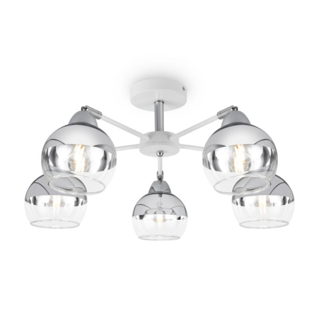 Светильник Jasper 60Вт E27х5 IP20 подвесной Freya FR5225PL-05W