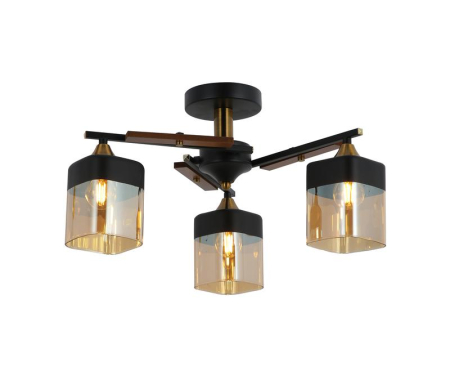 Люстра Glitz 60Вт E27х3 IP20 Freya FR5154PL-03B