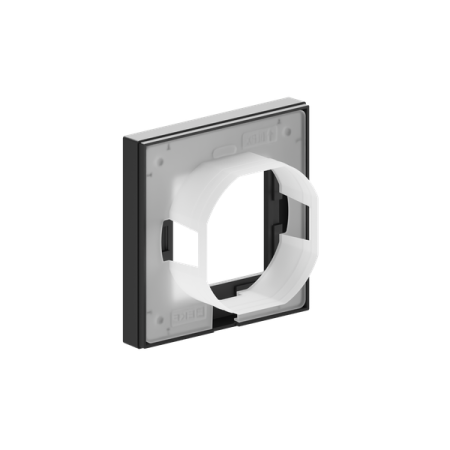 Рамка 1-м Эпика IP44 пластик черн. EKF UP1-FPB-01-44