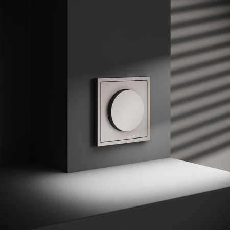 Светорегулятор поворотно-нажимной СП S70 600Вт механизм кашемир Voltum VLS070303