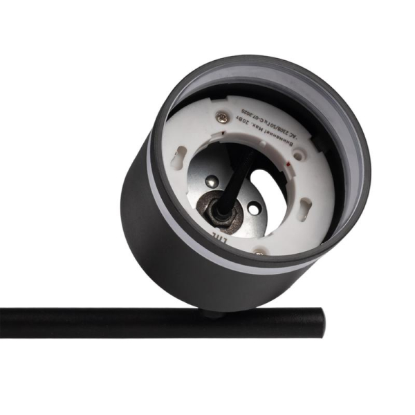 Светильник PCL-0704 max 20Вт (каждая лампа) 4xGX53 IP20 230В BL настен./потолочн. декор. под лампу JazzWay 5066885