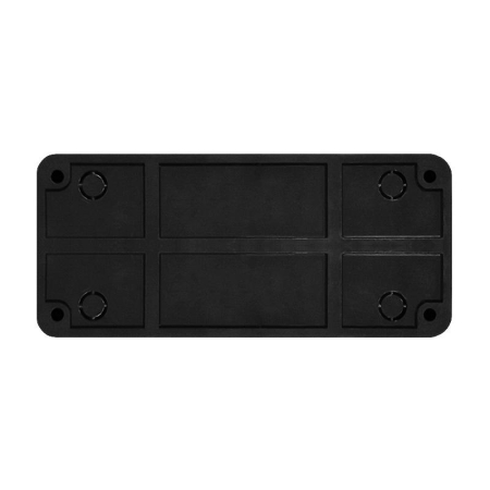 Розетка 3-м ОП Олимп 16А IP20 с заземл. черн. Universal 2218