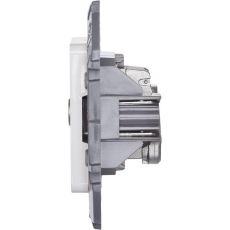 Розетка телевизионная TV Inspiria 2дБ 0-2400мГц с топологией "звезда" механизм бел. IEK 673850