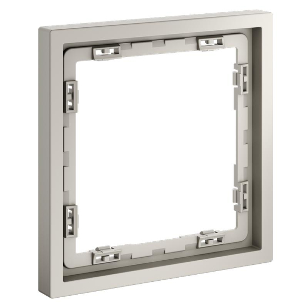 Рамка 1-м S70 пластик. кашемир Voltum VLS100103