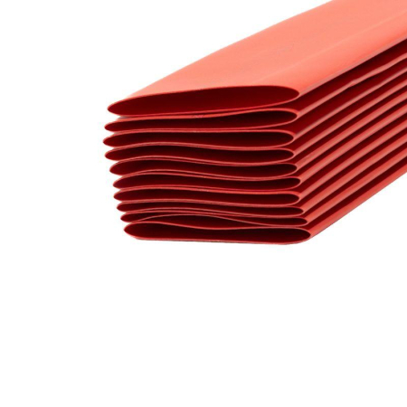 Трубка термоусадочная ТУТ нг 40.0/20.0 красн. 1м Rexant 24-0004