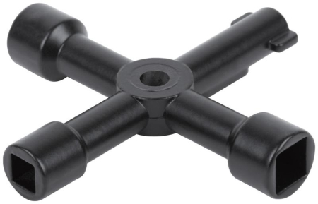 Ключ универсальный для электрошкафов 4-в-1 FIT 60105