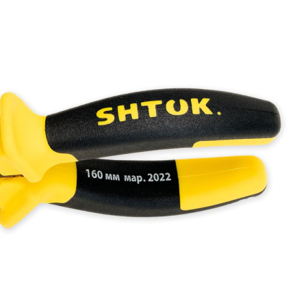 Тонкогубцы изогнутые 1000В 160мм (08107) SHTOK 376277