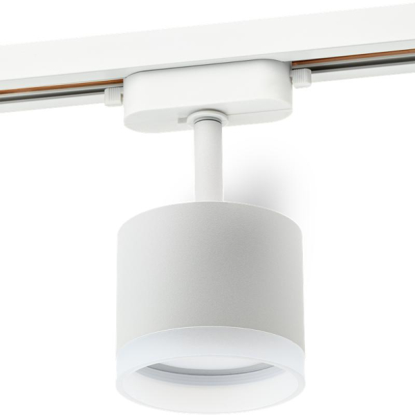 Светильник трековый ARTLINE поворотный 85х85х70мм GX53 230В алюм./пластик. 4кв.м бел. Ritter 59861 3