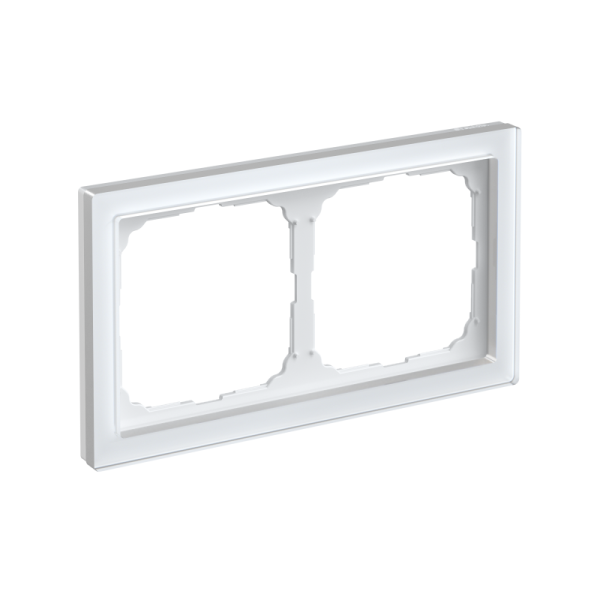 Рамка 2-м ArtGallery Pure органич. стекло бел. SE GAL320102