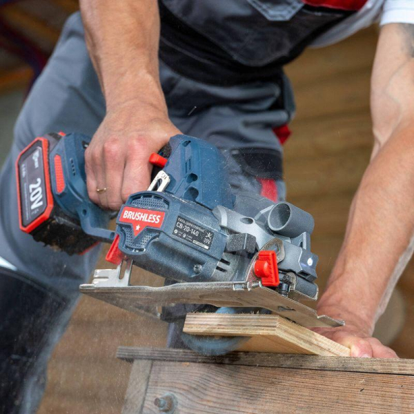 Пила циркулярная аккумуляторная CB-20-140 ПРОФИ КВТ 104532