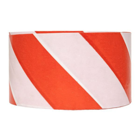 Лента оградительная ЛО "Красно-белая" 75х250 Basic EKF lo-75x250-bas