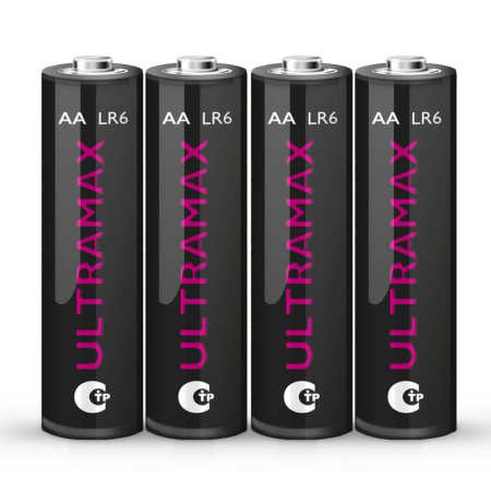 Элемент питания алкалиновый AA/LR6 1.5В ULTRAMAX LR6UM-B4 BL-4 (уп.4шт) ФАZА 5043022
