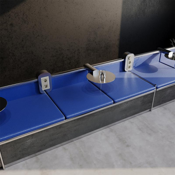 Рамка 3-м S70 стеклян. шелк Voltum VLS110304