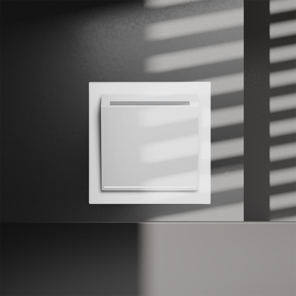 Выключатель карточный S70 16А механизм бел. матов. Voltum VLS010702