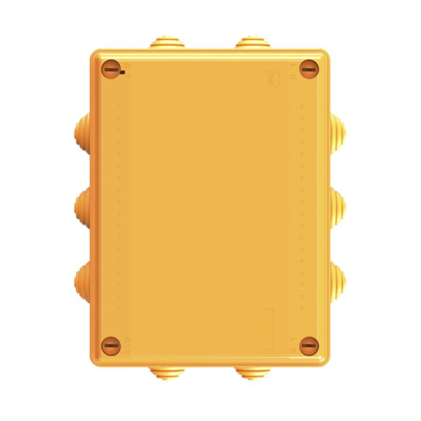 Коробка ответвительная FS 150х110х70мм IP55 4п 450В 32А 10кв.мм с кабельными вводами и клеммниками нерж. контакт пластик. DKC FSK21410