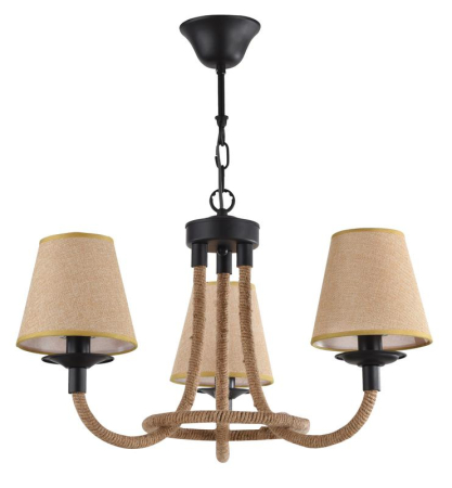 Люстра Corda 60Вт E14х3 IP20 Freya FR4402-PL-03-GB