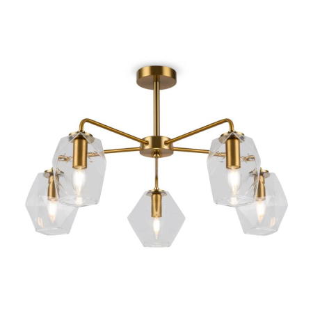 Люстра Dimension 60Вт E14х5 IP20 Freya FR5177PL-05BS