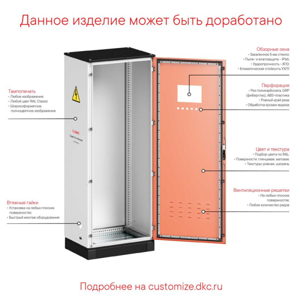Комплект крыша и основание для шкафов nCQE 1200х800мм DKC R5NKTB128