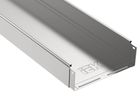 Лоток листовой неперфорир. 200х100 L3000 сталь 0.8мм IEK CLN10-100-200-3