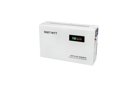 Стабилизатор напряжения настенный SMARTWATT AVR SLIM 3000RW