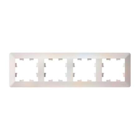 Рамка 4-м AtlasDesign Air жемчуж./дым. бел. SE ATN220404