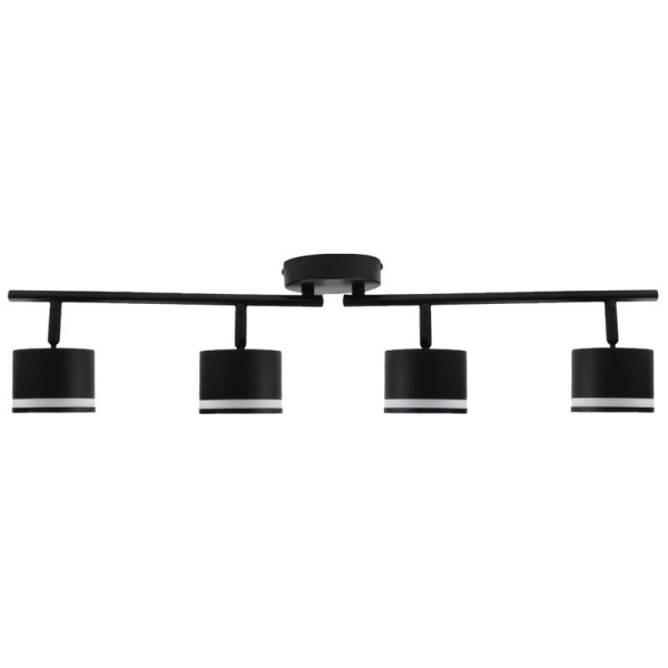 Светильник PCL-0804 max 20Вт (каждая лампа) 4xGX53 IP20 230В BL настен./потолочн. декор. под лампу JazzWay 5066922