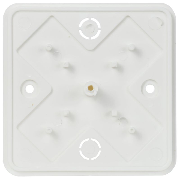 Коробка распаячная ОП КМ 75х75х28 бел. IEK UKO10-075-075-028-K01-E