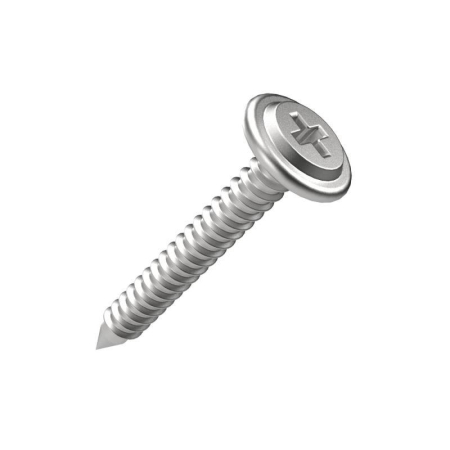 Саморез с прессшайбой усиленный ГОСТ 4.2х32 (уп.100шт) Промрукав PR17.00345