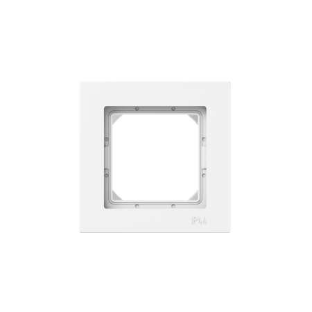 Рамка 1-м Эпика IP44 пластик бел. EKF UP1-FPW-01-44