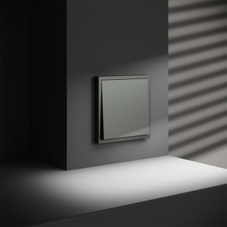 Выключатель 1-кл. СП S70 10А с самовозвратом механизм титан Voltum VLS010606